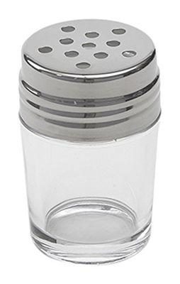 American Metalcraft GLACT2 Shaker, Glass W Cheese Top,2 oz.