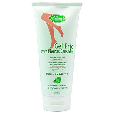 Nurana - Gel freddo per gambe stanche, 200 ml