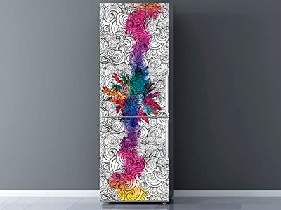 Oedim Vinil para frigorífico colorido 200 x 60 cm | autocolante resistente e fácil de aplicar, autocolante autocolante decorativo de design elegante