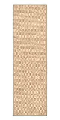 SAFAVIEH Natuurvezeltapijt voor woonkamer, eetkamer, slaapkamer - natuurlijke vezelcollectie, korte pool, natuurlijk, 76 x 122 cm