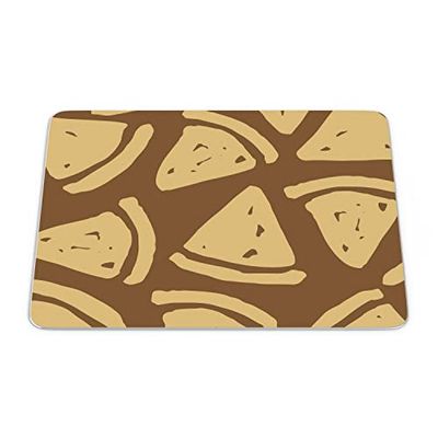Bonamaison, Tappetino per il mouse rettangolare con stampa digitale, antiscivolo, per ufficio e casa, dimensioni: 22 x 18 cm