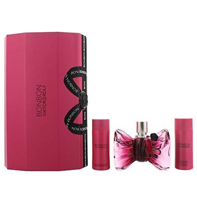Viktor & Rolf Bonbon Eau de Parfum, Shower Gel & Body Lotion Gift Set For Her