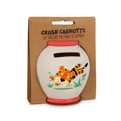 Originele spaarpot voor kinderen, gepersonaliseerde spaarpot, tijger om te breken, decoratie voor kinderen, speels sparen