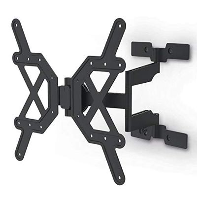 Hama Suporte de parede para televisores de 32 a 65 polegadas (giratório, inclinável, para televisores de até 30 kg, VESA 400 x 400, extensível) preto