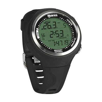 Mares Smart Apnea Computer voor apneisten, volwassenen, zwart