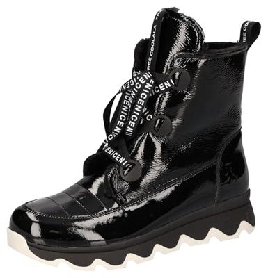 2Go Fashion Femme 8980-601 Botte Tendance, Noir/Blanc, 39 EU