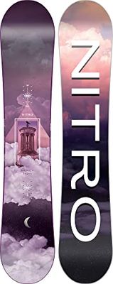 Nitro Snowboards Mercy BRD '23 Allmountainboard, Twin, Cam-Out Camber, Urban