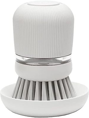 Brabantia Cepillo dispensador de jabón, Gris Claro, talla única