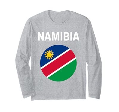 Bandiera della Namibia Moderna Maglia a Manica