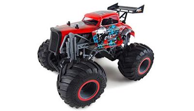 Amewi Crazy Hot Rod Black 1:16 RC beginners, modelauto, elektrische monstertruck, 100% RtR 2,4 GHz incl.