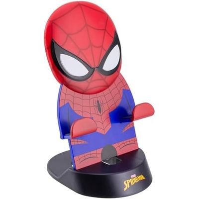 Support téléphone Spider-Man - Officiellement licencié Disney, Support pour appareil, Cadeau original Spidey pour fans de Spiderverse