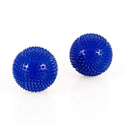 AFH-Webshop 631504-05 Magneet acupunctuur massage ballen, ongeveer 55 mm diameter, blauw, set van 2