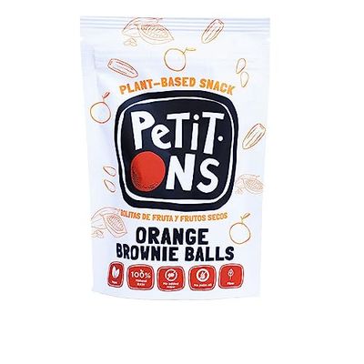 PLANT-BASED SNACK bolas de fruta cacao y naranja 65 gr