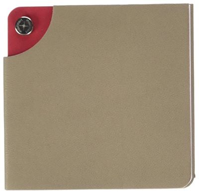 moulinart Estelle bloc-notes 8,5 x 8,5 cm 8,5 x 8,5 cm Grège