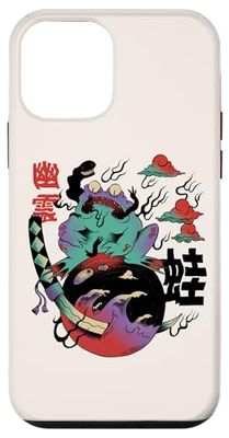 Weirdcore Psychedelic Trippy Japanese Surreal Yokai Frog Case for iPhone 12 mini