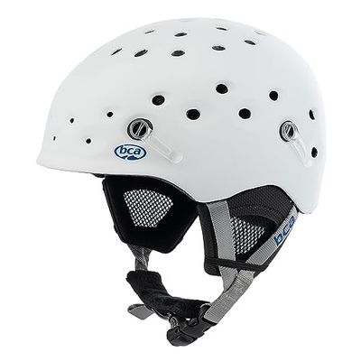 bca BC Air Helmet, Casco Unisex Adulto, Bianco, S (51-55 cm)
