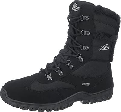 Lico Saskia, botas de neve mulher, Preto