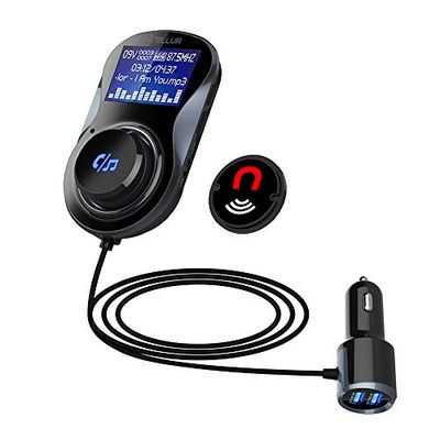 Tellur FMT-B2 Bluetooth FM-zender voor auto, zwart