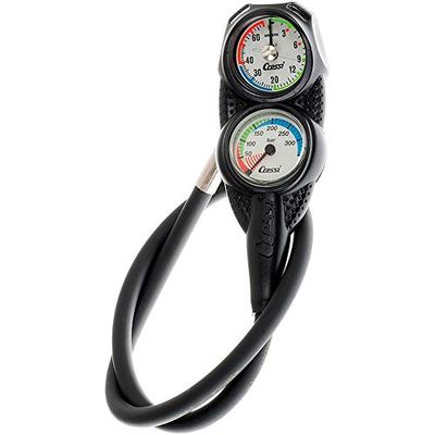 Cressi Diving Console 2 - Depth + Pressure Gauge