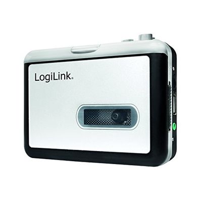 LogiLink UA0281 cassette-digitaliserer met USB-aansluiting zilver