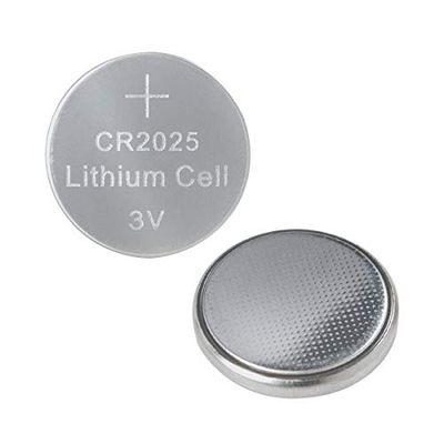 LogiLink 3 V PILA A BOTTONE AL LITIO CR2025/batterie (confezione da), per dieverse dispositivi quali orologi, chiavi auto, calcolatrici, Radio fernbedieungen, etc.