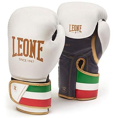 LEONE 1947, bokshandschoenen, uniseks, volwassenen, wit, 16 oz, GN039