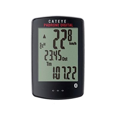CatEye Padrão digital Wireless Cc-pa400b Speed & Cadence computador de cicl, unissexo, preto, tamanho único