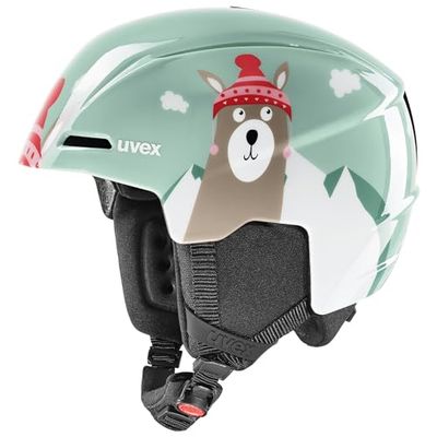 uvex viti, Casque de Ski, Enfant Unisexe, Jade Lama, 51-55 cm