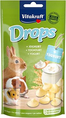 Vitakraft - 25789 - Drops au Yaourt - Lapins Nains Doypack - 75 g