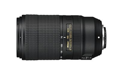 Nikon AF-P 70-300mm f/4.5-5.6E ed VR Teleobiettivo per DSLR, Nero [Nital Card: 4 Anni di Garanzia]