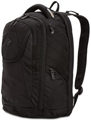 SwissGear 2762 Zaino per Laptop Scansmart Computer Portatile, Nero, 17-inch Unisex-Adulto