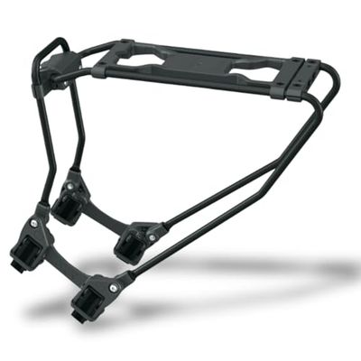 SKS Germany Portaequipajes Infinity Universal para reequipamiento a Cualquier Bicicleta (Mecanismo de Ajuste, Sistema de liberación rápida, Aluminio Resistente, con Placa adaptadora MIK para Fijar