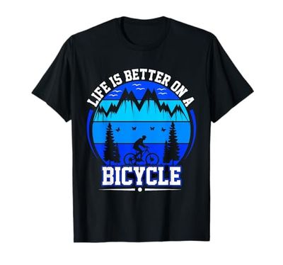 Regali di ciclismo per ciclisti Mountain Bike Rider Bicycle Amante Maglietta