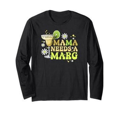 La mamma ha bisogno della sua margarita divertente mamma Maglia a Manica