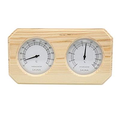 Huusuei Kamerthermometer, hygrometer, voor binnen, hoge nauwkeurigheid, hygrometer voor gym, hotel, familie, sauna's