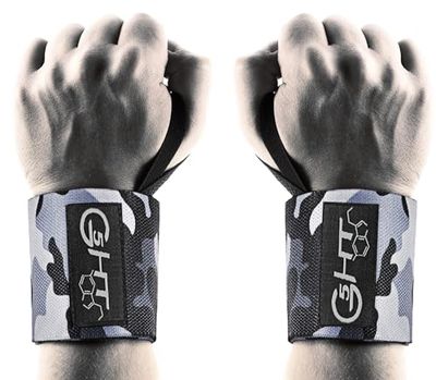 G5 HT SPORT Professionele polsbandages, dames en heren, polsbandages, bodybuilding, powerlifting, crossfit, calistenics, gewichtheffen polsbandages