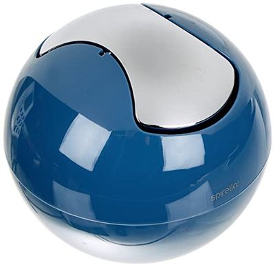 Spirella Bowl Collection Bin Diameter 16 x 14 cm 1 Litre, Polystyrene, Blue