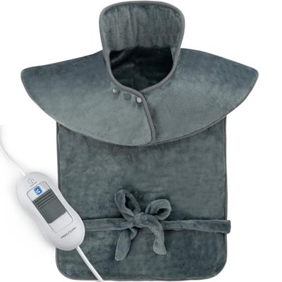 ProfiCare® PC-RNH 3107 Verwarmingskussen voor nek, schouder en rug, nekverwarmingskussen met snelle opwarming, langdurige en grote warmteverdeling, veiligheidsuitschakeling, 3 temperatuurniveaus