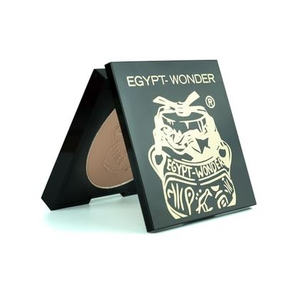 EGYPT-WONDER Compact Single Matt Powder, gezichtspoeder voor een egale, matte teint inclusief poederpoeder, make-uppoeder - 10 g