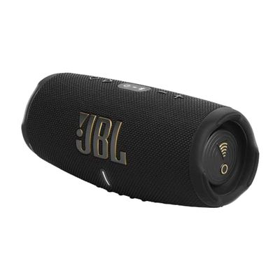 JBL Charge 5 Wi-Fi Speaker Wireless, Cassa Altoparlante Portatile con Bassi Profondi, Bluetooth e Wi-Fi Integrato, Impermeabile IP67, App JBL One, fino a 20 Ore di Autonomia, Nero