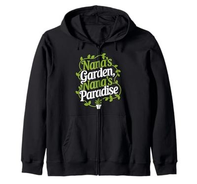 Garden Lover Gardening Plant Grandma And Gardener Zip Hoodie