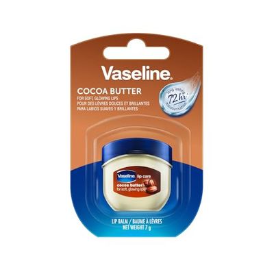 Vaseline Lip Therapy Cocoa smör, närande läppbalsam för optimal fukt, (Cocoa-smör (1-pack)