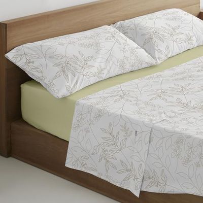 Juego de sábanas circe kleur crème cama de 150 (2 alm) cm 4 stuks