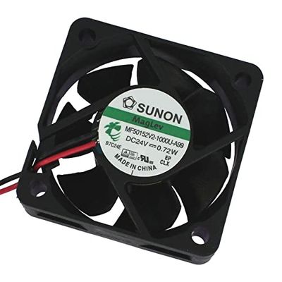 SUNON 24 V CC 0,65 W 50 x 50 x 15 mm 22,1 m³/h 5000 U/min 22,1 m³/h Sunon MF50152V21000UA99