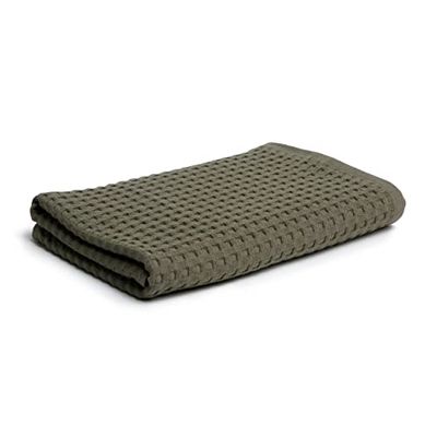 möve Piquée hand towel 50 x 100 cm made of 100% cotton, sea grass
