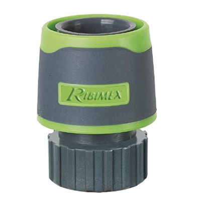 Ribimex Pra/RB.1241 Raccordo rapido filettato Femmina 20x27 mm, Grigio, 50x32x32 cm