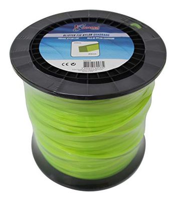 Hilo de nylon para desbrozadoras 3MM 255MT cuadrado Kawapower - Bricoferr