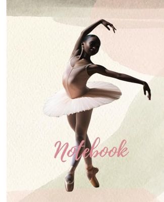 Christian-Themed Composition Notebook: Adorable Ballerina. Makes a perfect gift for learning, journaling and note taking. Paper size 7.5 x 9.25 inches, Wide-Ruled Lining - 110 pages