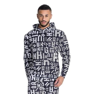 Gianni Kavanagh Black Disorder oversized hoodie voor heren, blue, S
