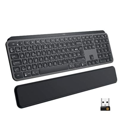 Logitech MX Keys Tastiera, Layout ‎Francese Azerty, Grigio